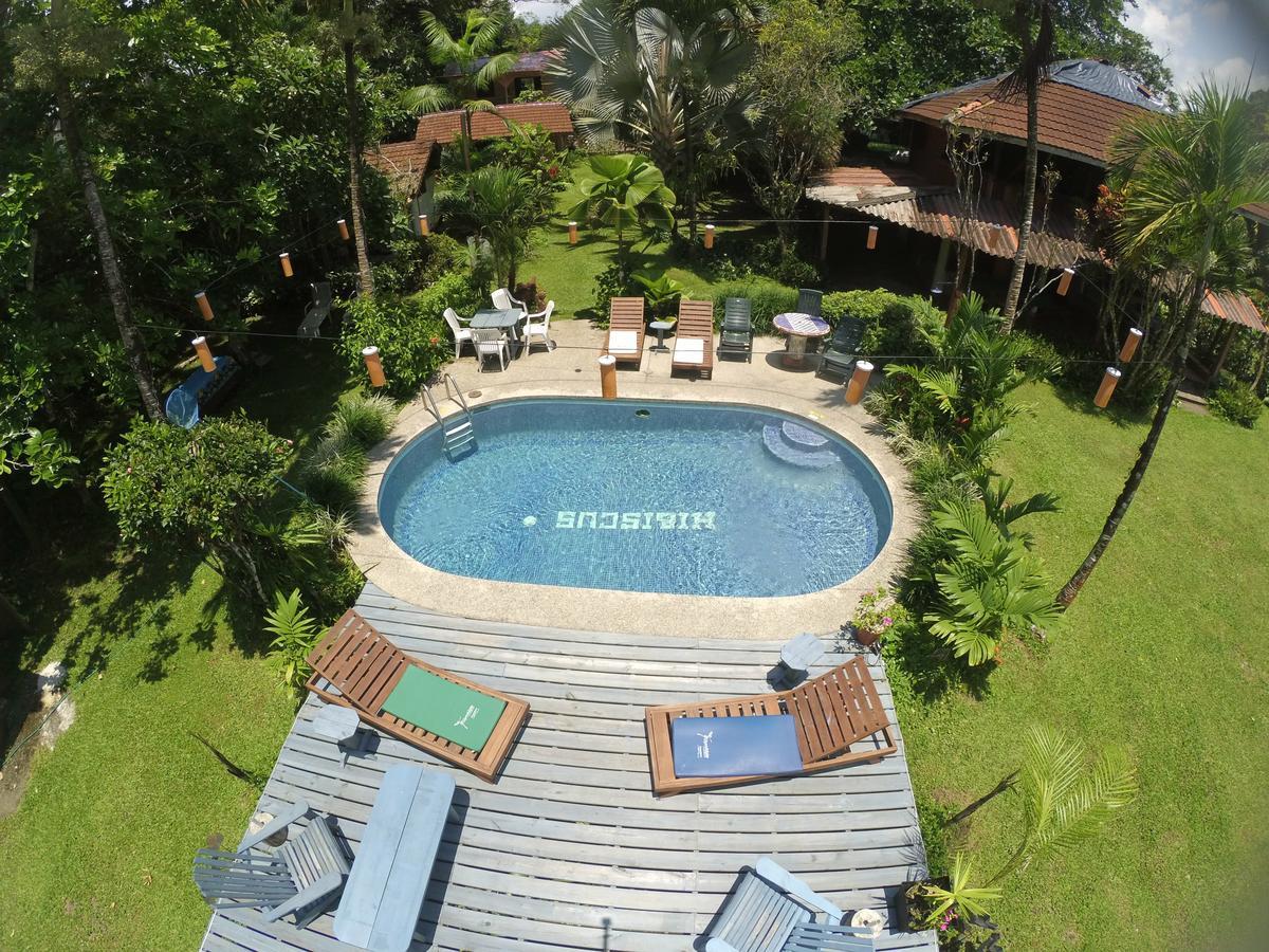Chalet Cabinas Hibiscus Cahuita Exterior foto